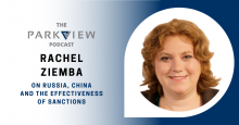 Episode 19: Rachel Ziemba on Russia, China and the effectiveness of Sanctions